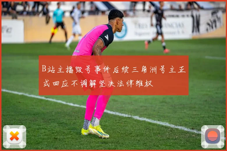 B站主播毁号事件后续三角洲号主正式回应不调解坚决法律维权